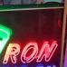 New Chevron Porcelain Neon Sign 60"W x 42"H